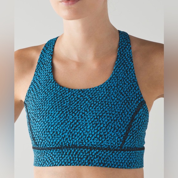 💙Lululemon Circuit Breaker Bra
Scatter Star Beach Blanket Blue Black Sz 4 - Picture 2 of 8
